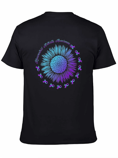 Rheumatoid Arthritis Awareness Sunflower T-Shirt