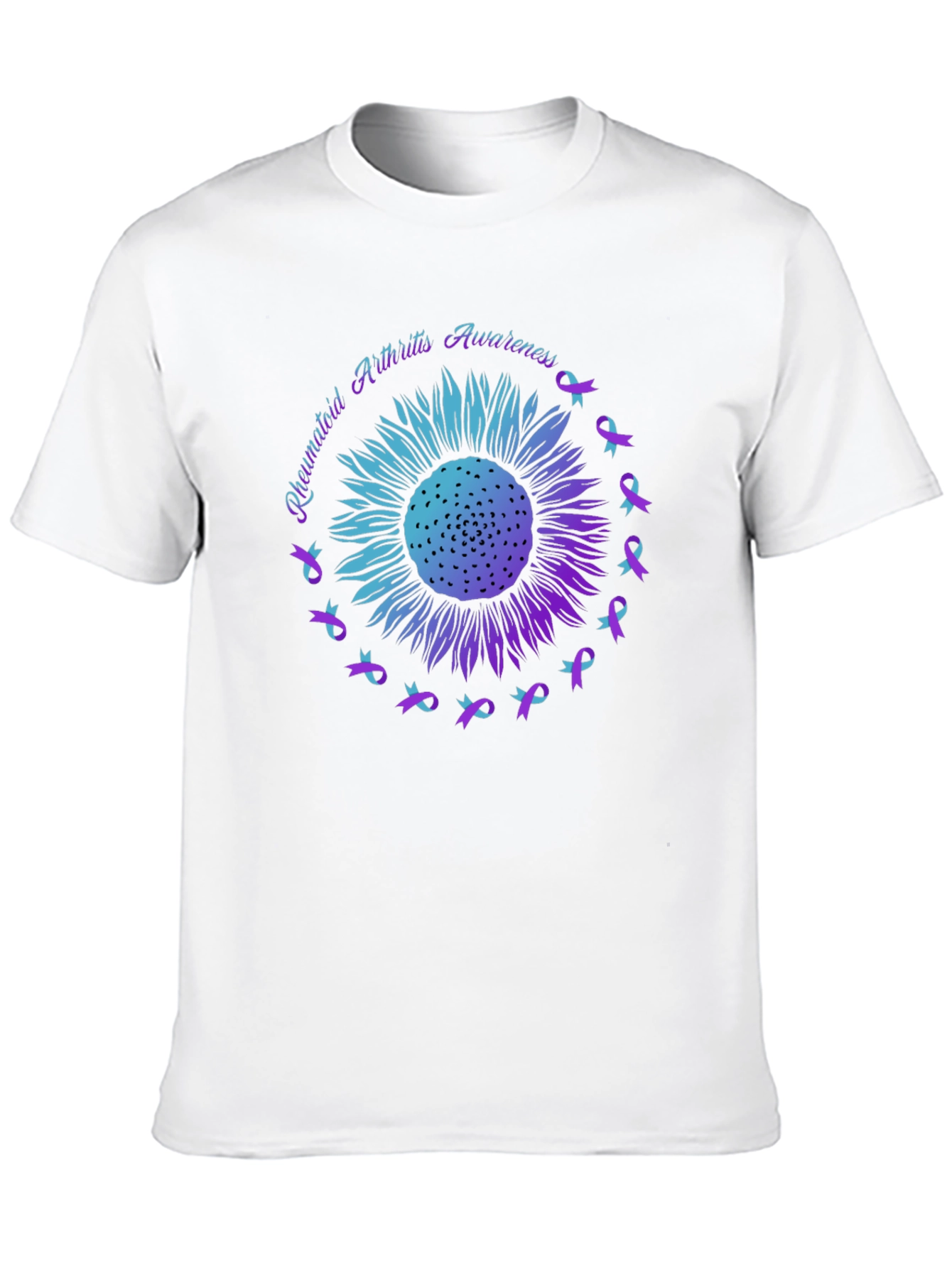 Rheumatoid Arthritis Awareness Sunflower T-Shirt