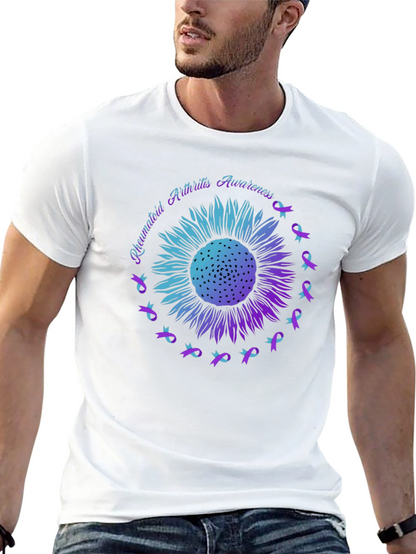 Rheumatoid Arthritis Awareness Sunflower T-Shirt
