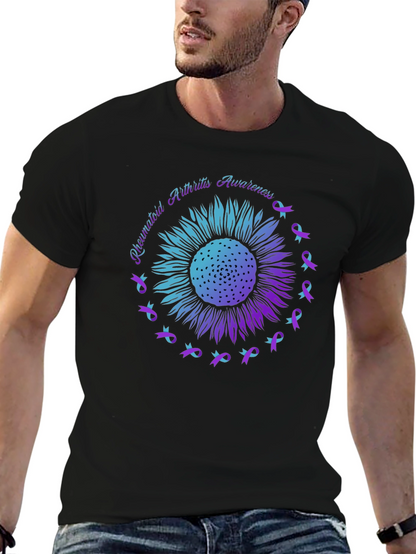 Rheumatoid Arthritis Awareness Sunflower T-Shirt