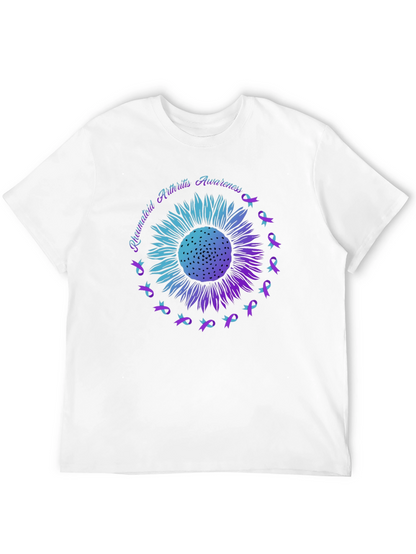 Rheumatoid Arthritis Awareness Sunflower T-Shirt