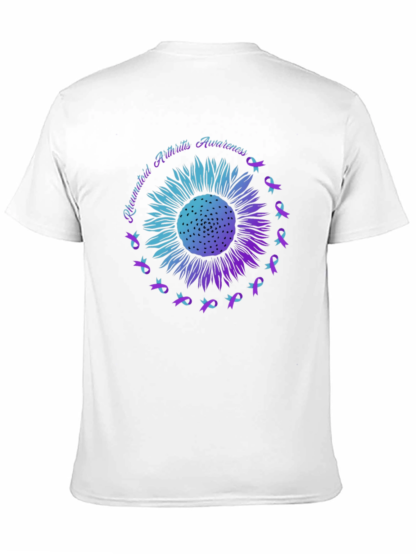 Rheumatoid Arthritis Awareness Sunflower T-Shirt