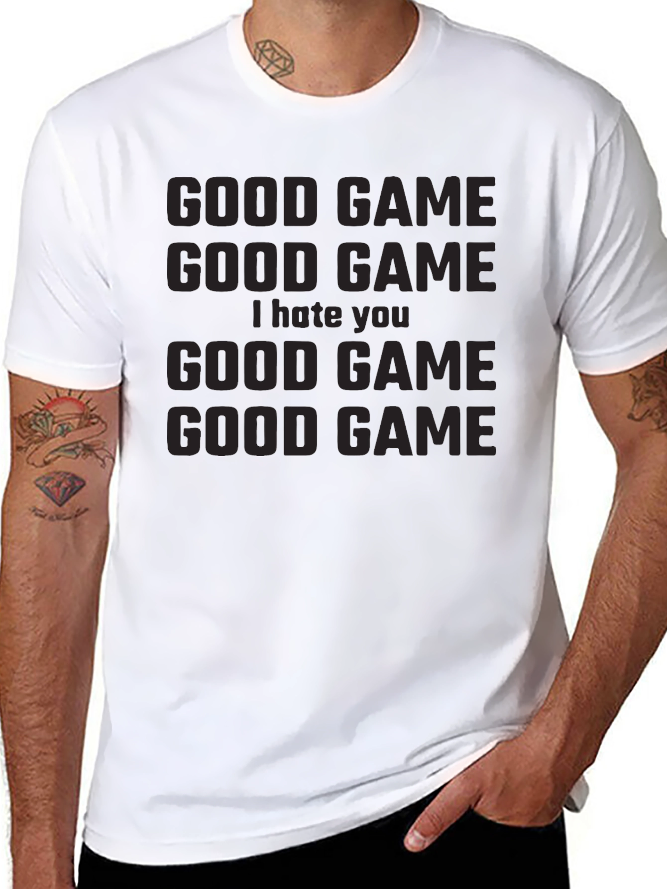 Good Game I Hate You Graphic T-Shirt