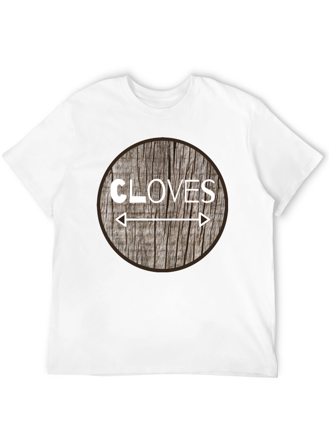 Cloves Direction Wood Design T-Shirt