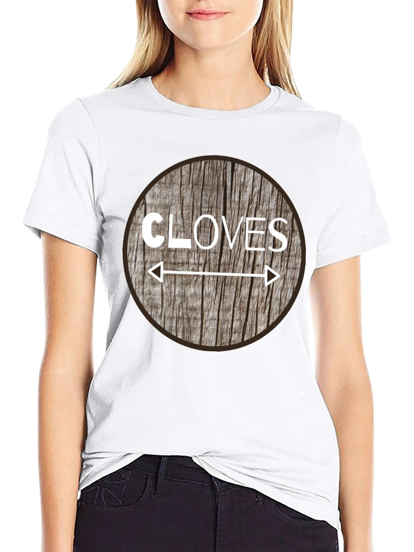 Cloves Direction Wood Design T-Shirt