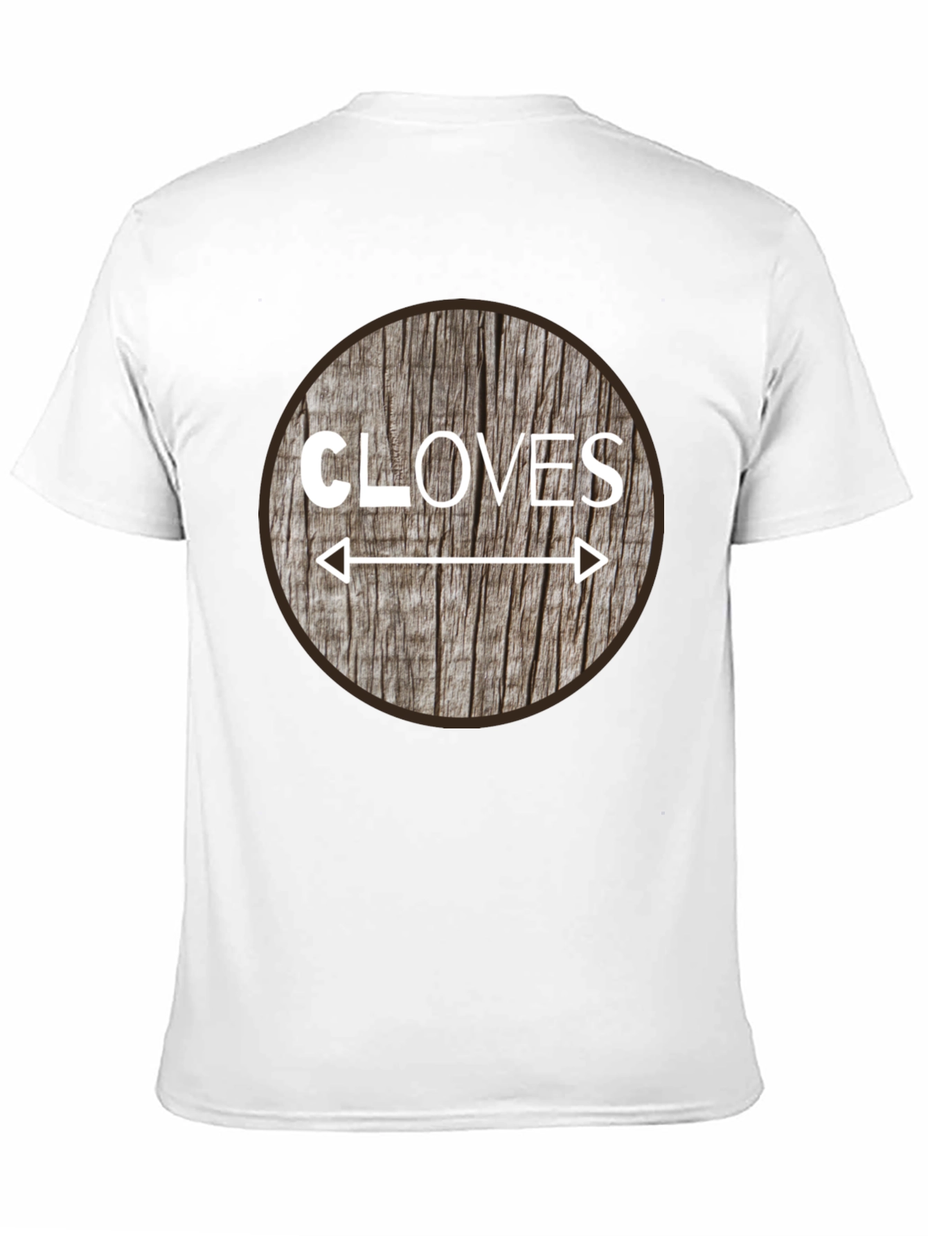 Cloves Direction Wood Design T-Shirt