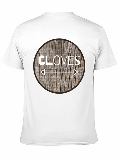 Cloves Direction Wood Design T-Shirt