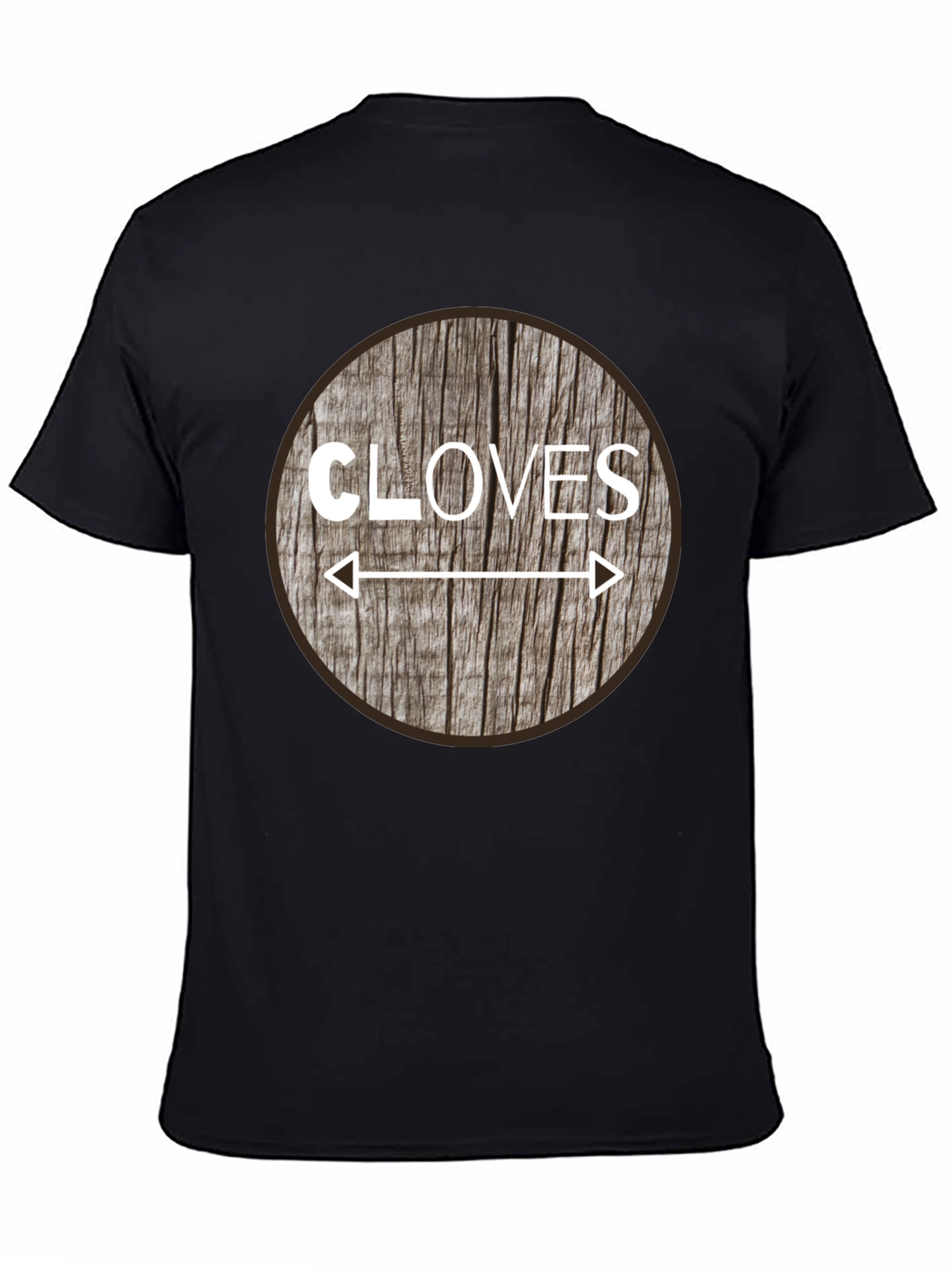 Cloves Direction Wood Design T-Shirt