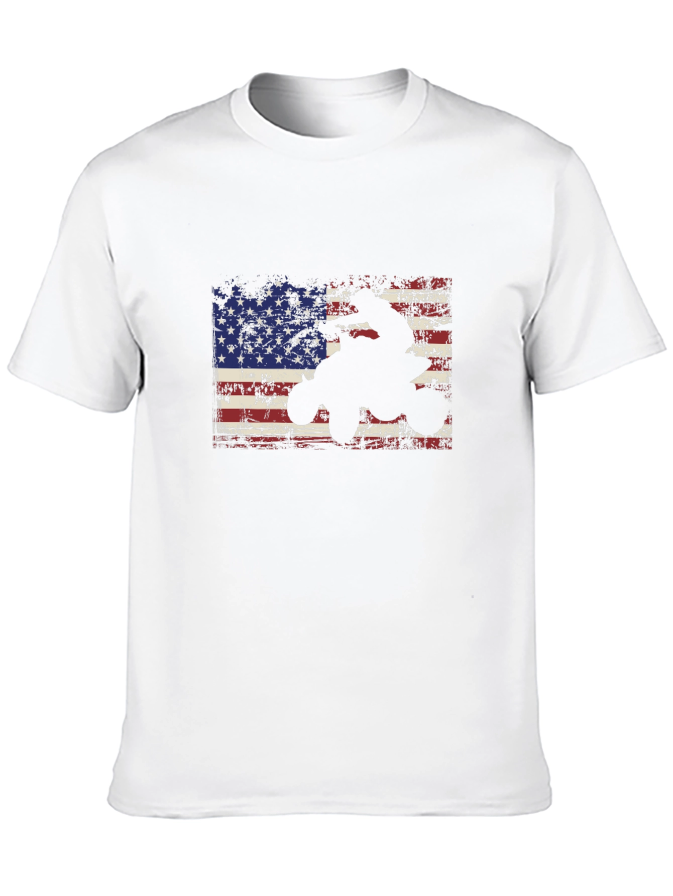 American Flag ATV T-Shirt