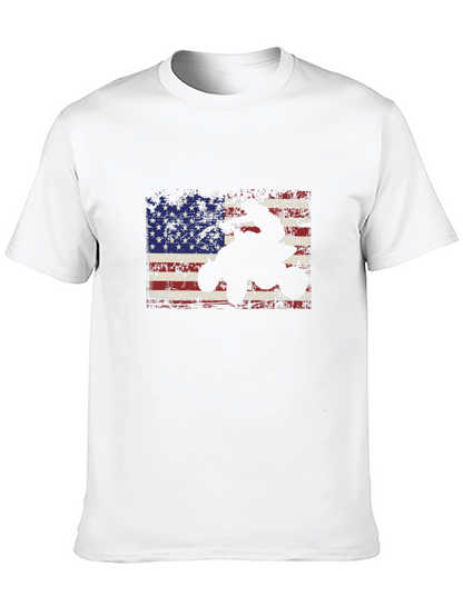 American Flag ATV T-Shirt