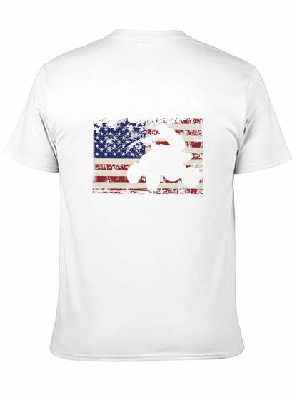 American Flag ATV T-Shirt