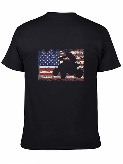 American Flag ATV T-Shirt