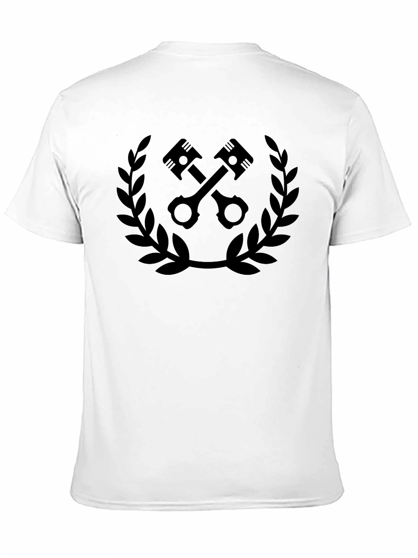 Piston Laurel Wreath Graphic T-Shirt - Black
