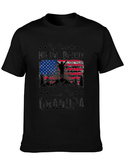Hiking Buddy Grandpa T-Shirt