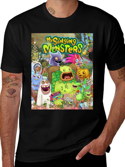 My Singing Monsters Black T-Shirt