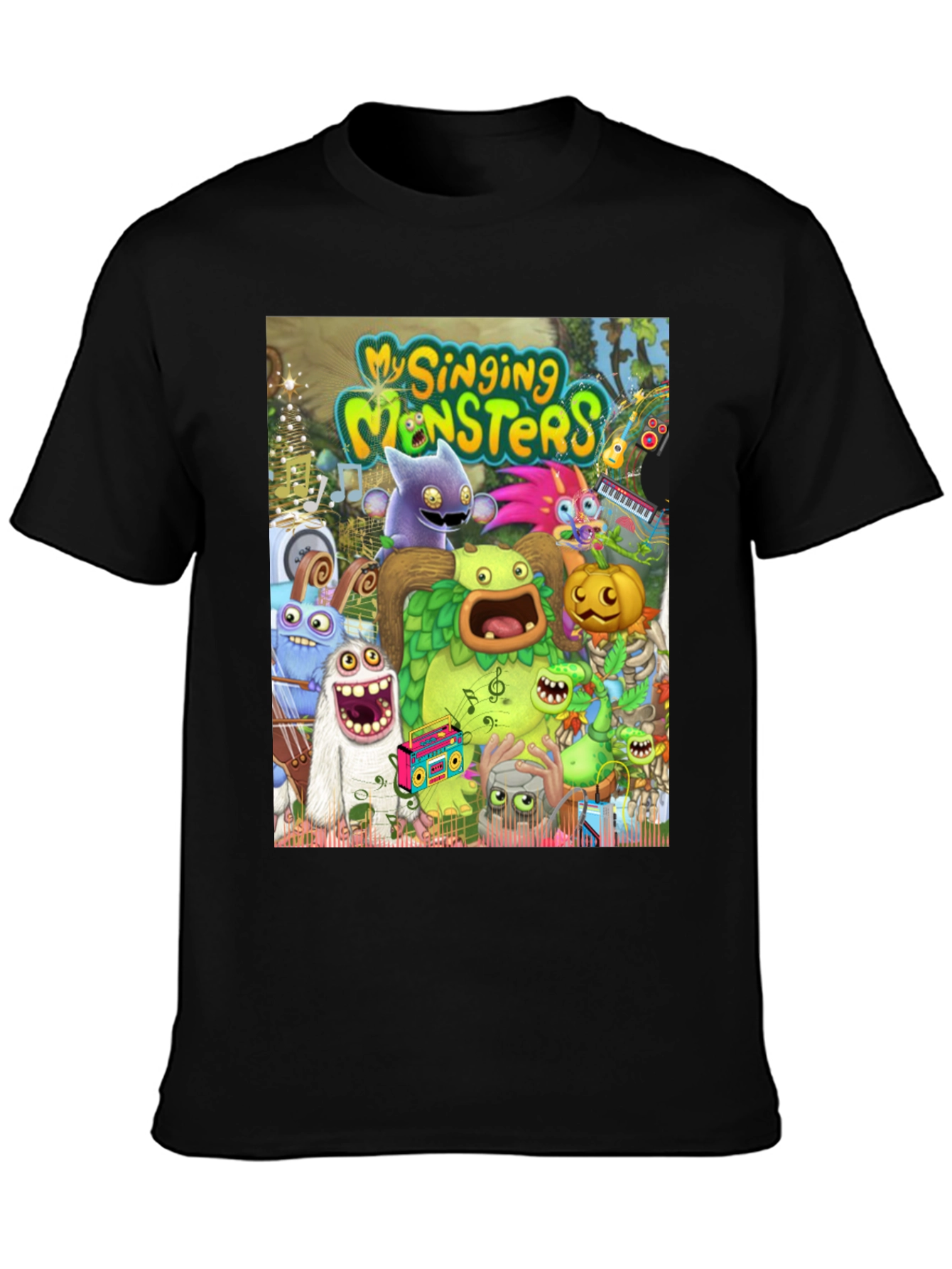 My Singing Monsters Black T-Shirt