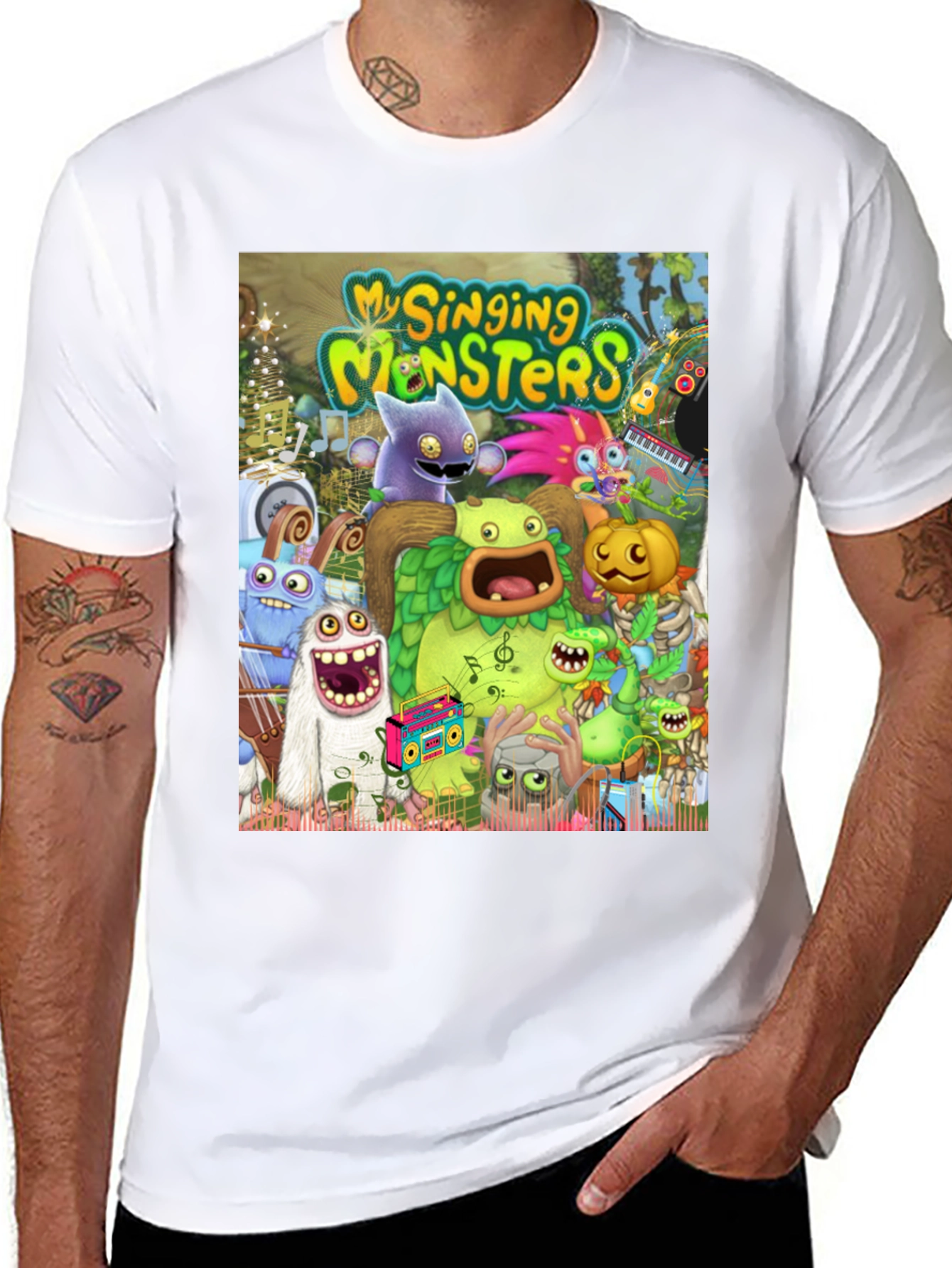 My Singing Monsters Black T-Shirt