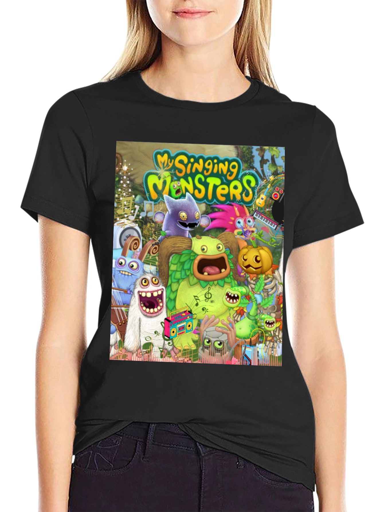 My Singing Monsters Black T-Shirt