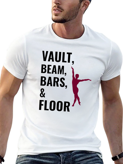 Gymnastics Events Graphic T-Shirt
