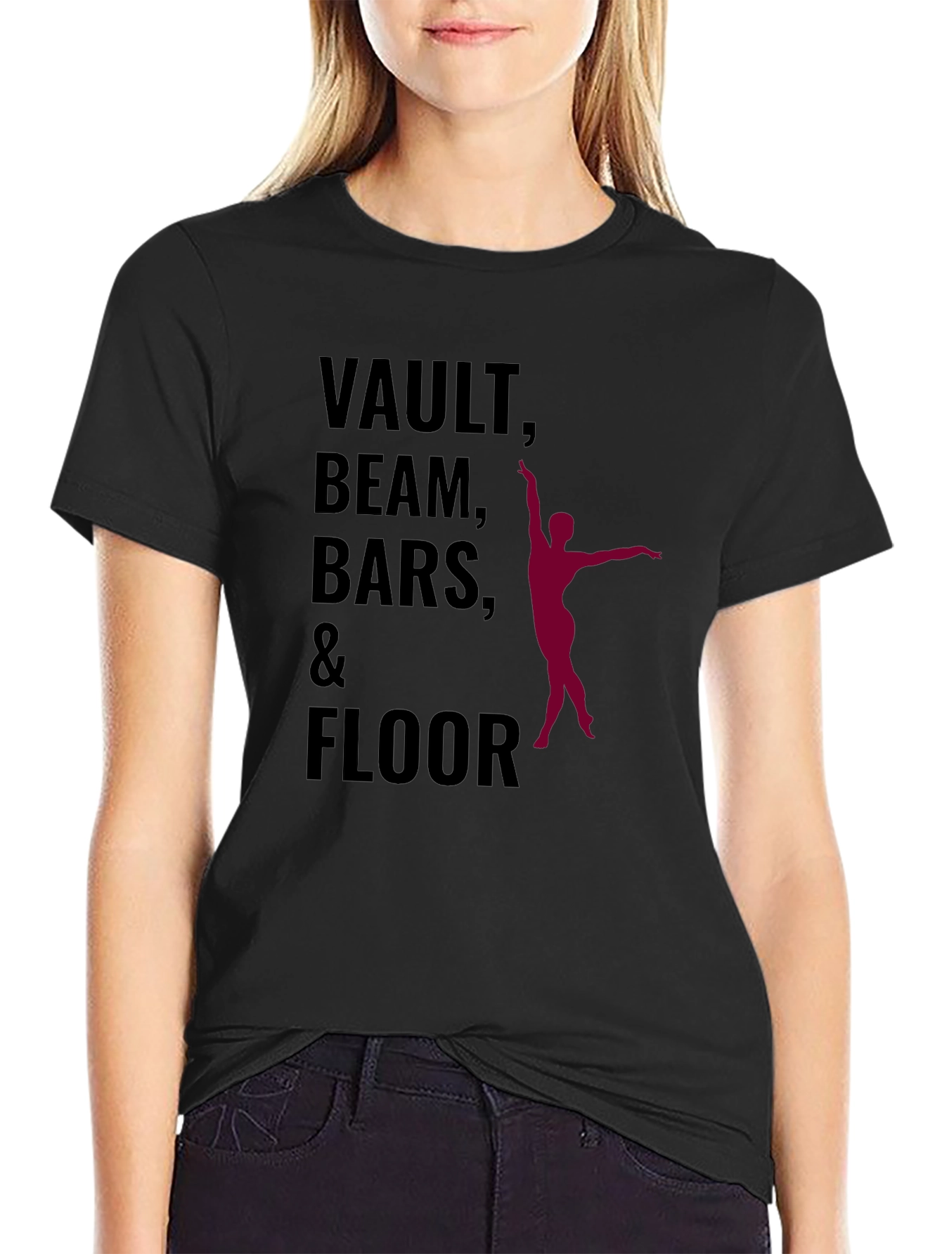 Gymnastics Events Graphic T-Shirt