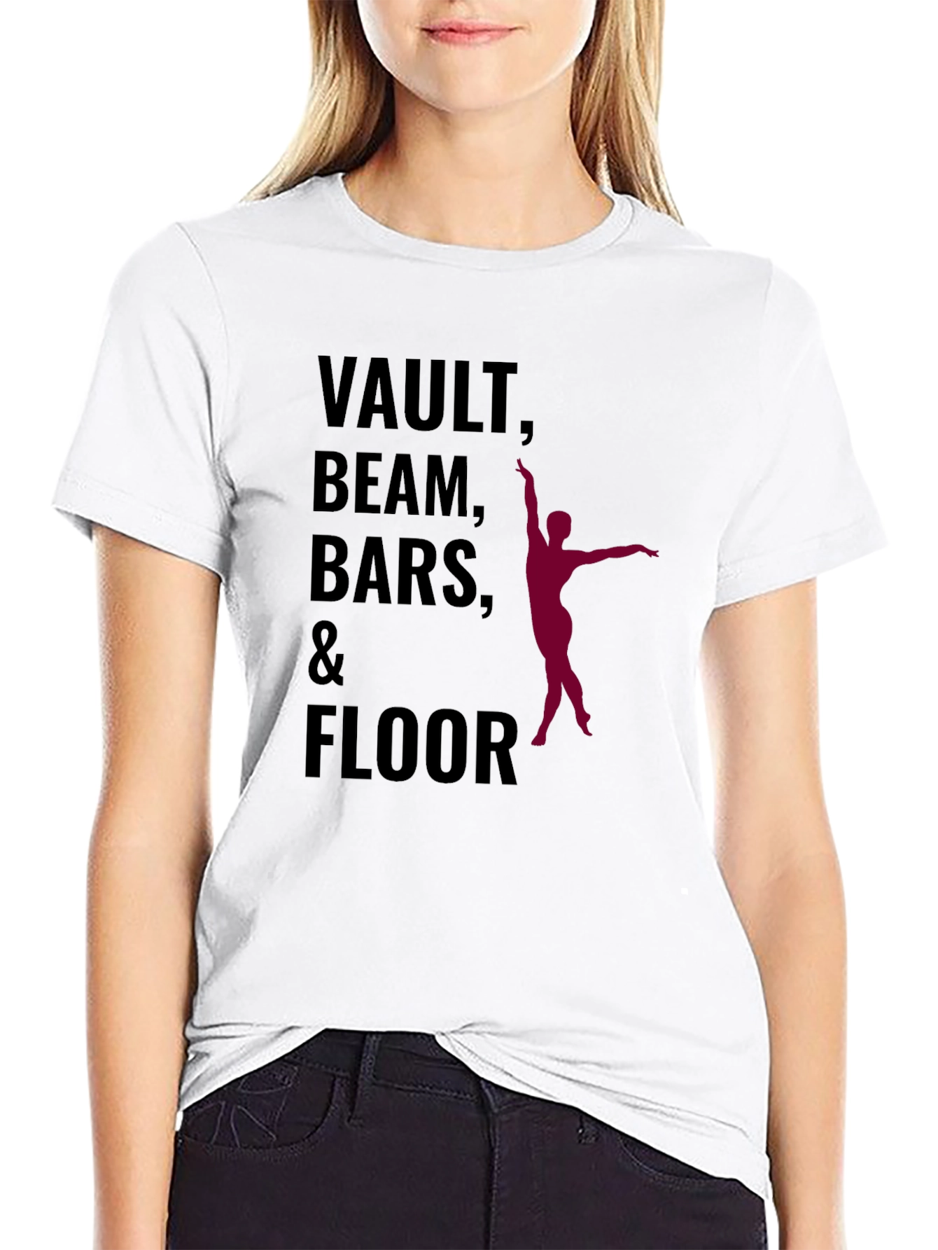 Gymnastics Events Graphic T-Shirt