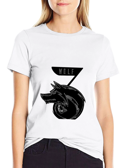 Wolf Graphic Black T-Shirt - Edgy Streetwear