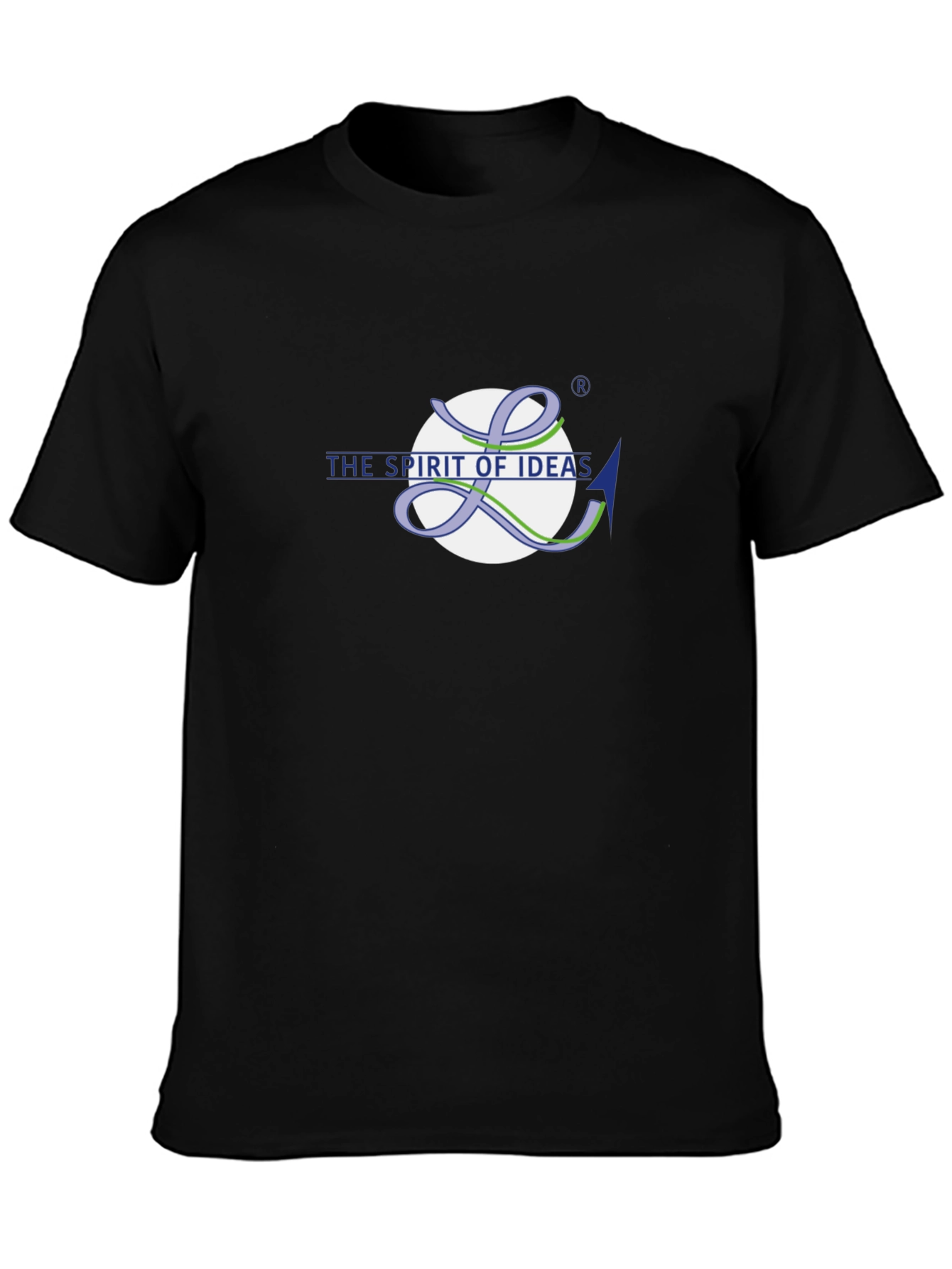 The Spirit of Ideas Black T-Shirt