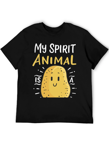 My Spirit Animal is a Potato Funny T-Shirt