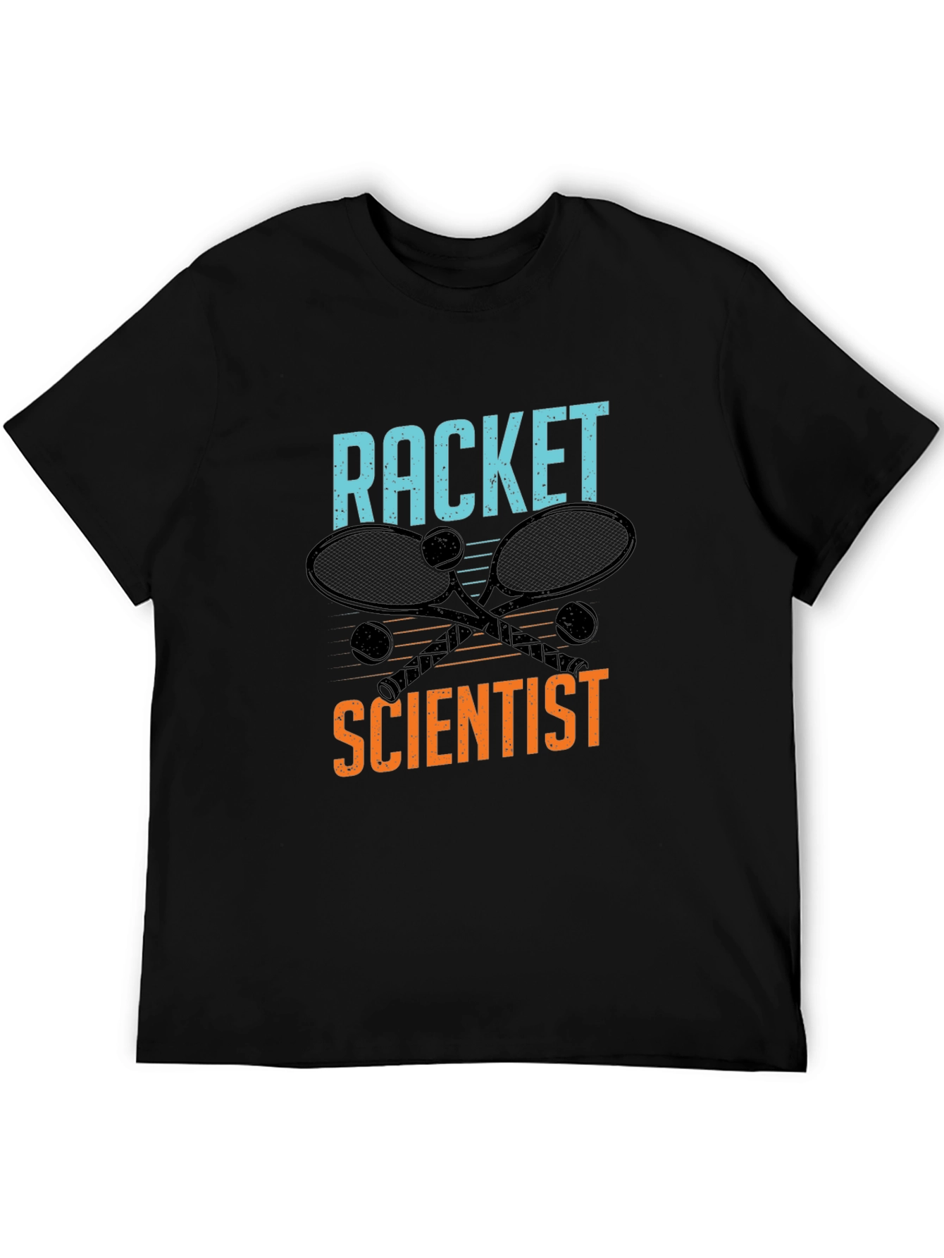 Racket Scientist Graphic Tee - Tennis Lover T-Shirt