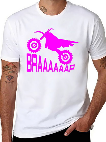 BRAAAP! Motocross Graphic T-Shirt - Black
