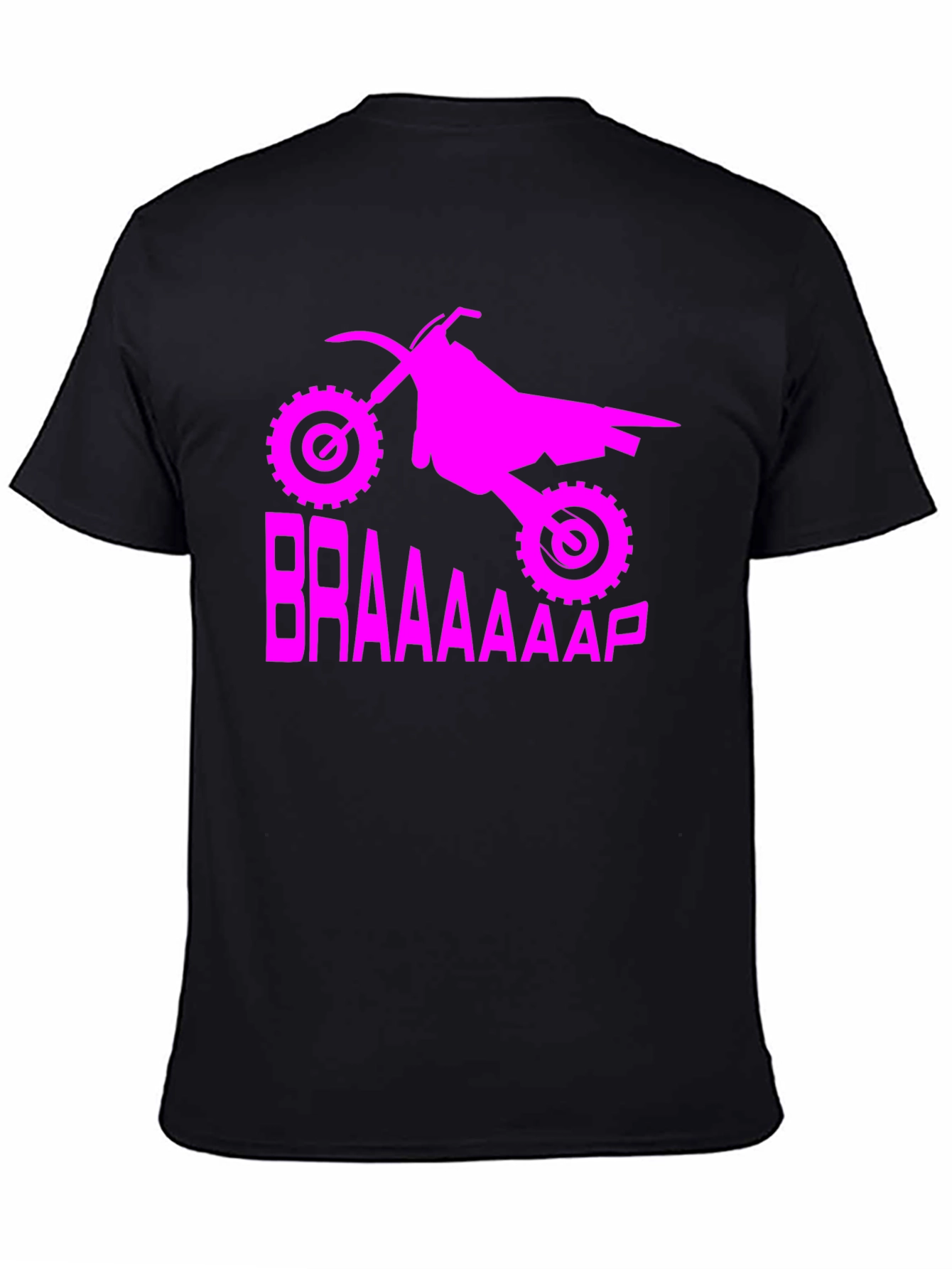 BRAAAP! Motocross Graphic T-Shirt - Black