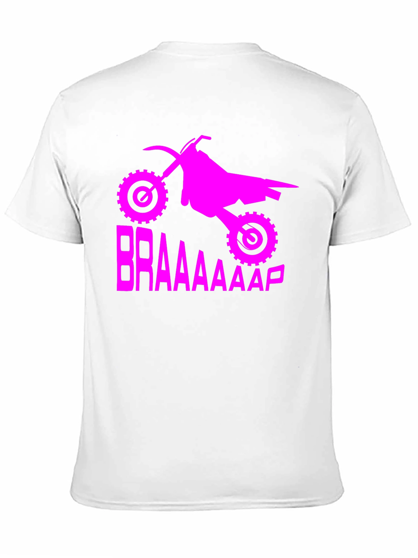 BRAAAP! Motocross Graphic T-Shirt - Black