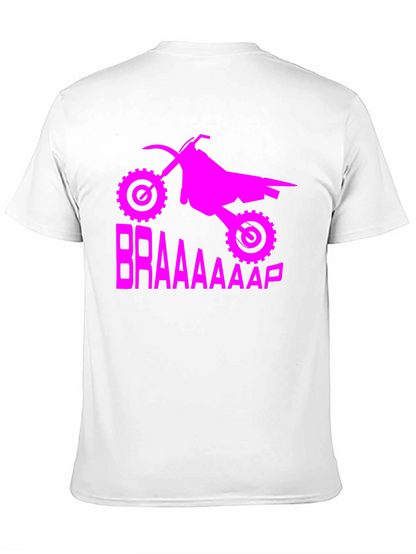 BRAAAP! Motocross Graphic T-Shirt - Black