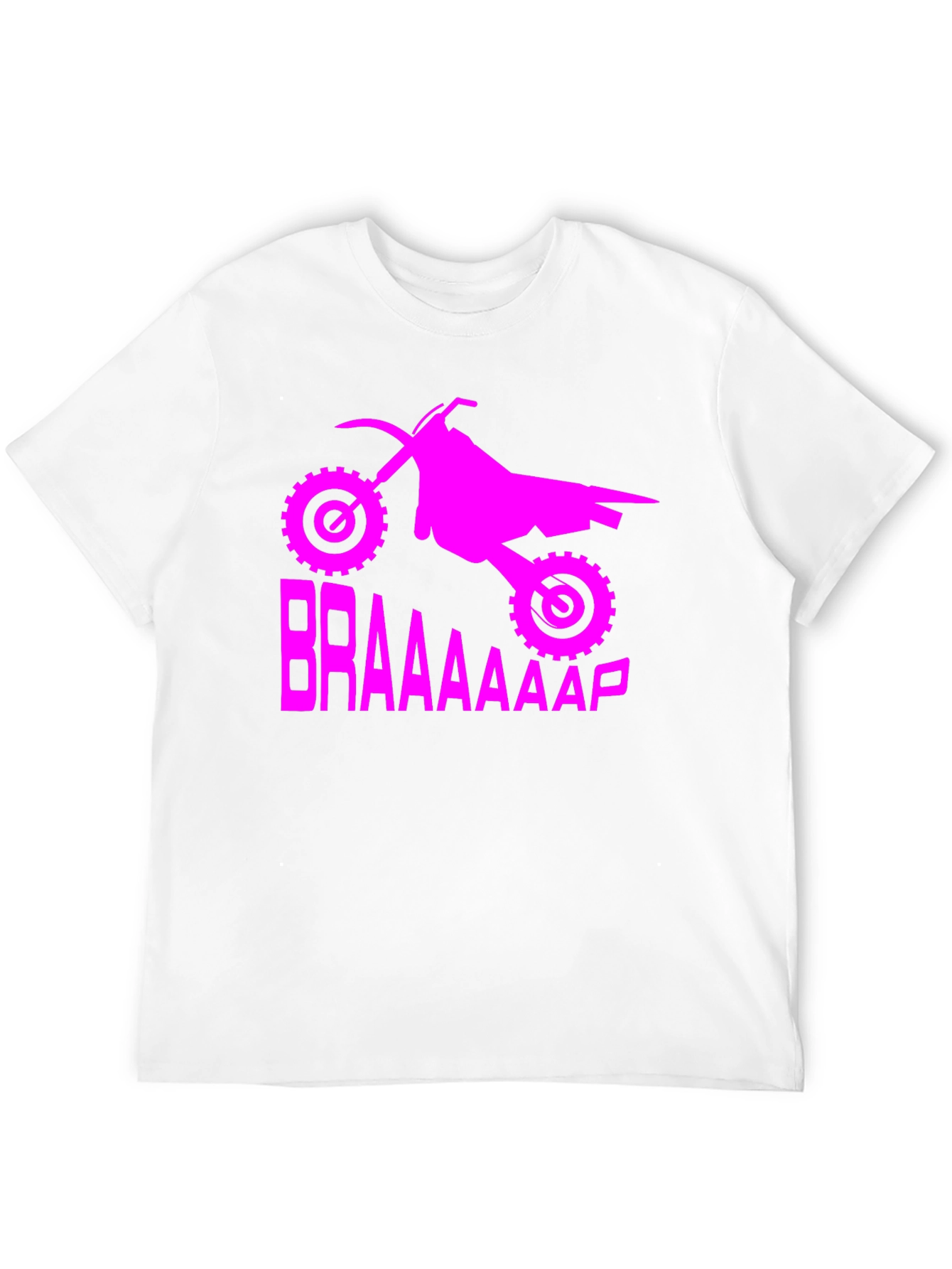 BRAAAP! Motocross Graphic T-Shirt - Black