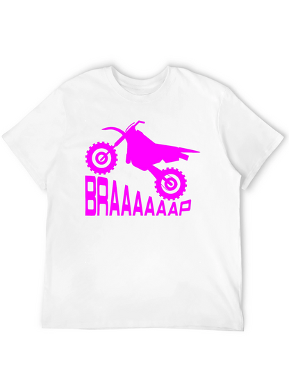 BRAAAP! Motocross Graphic T-Shirt - Black