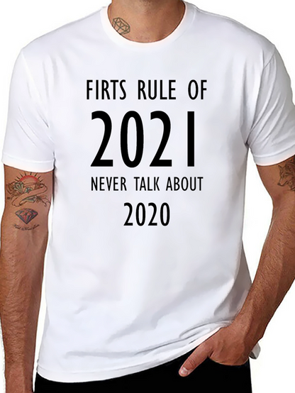 Funny 2021 Rule T-Shirt