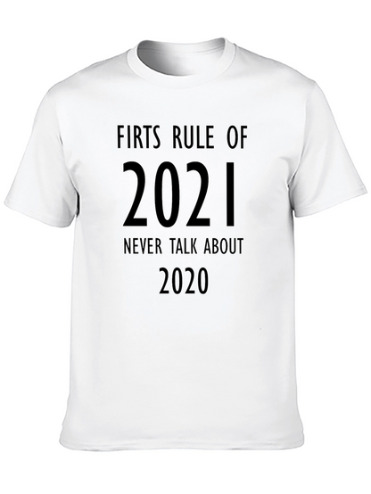 Funny 2021 Rule T-Shirt