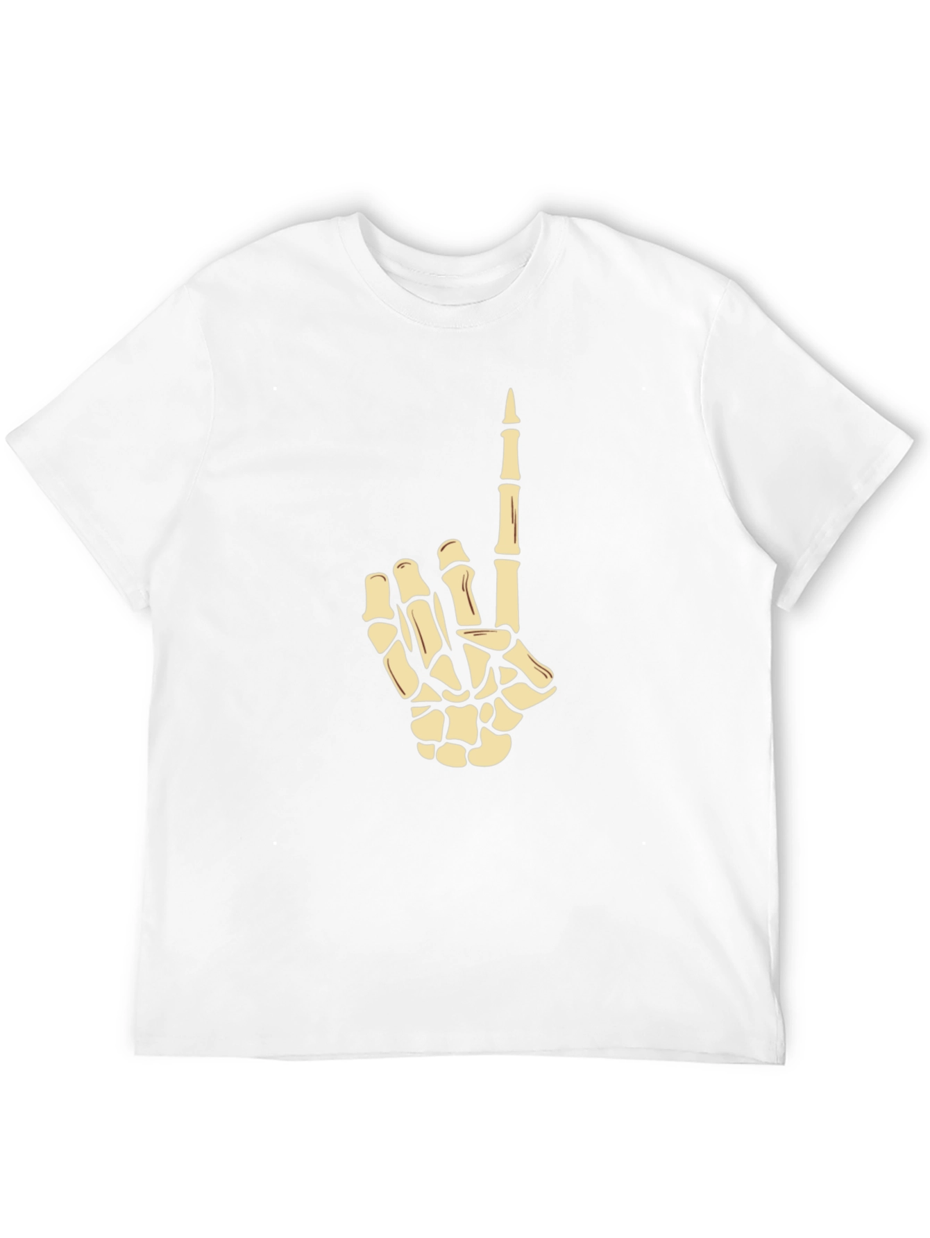 Skeleton Hand Graphic Tee - Number One Fan