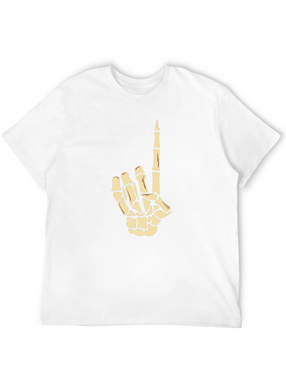 Skeleton Hand Graphic Tee - Number One Fan