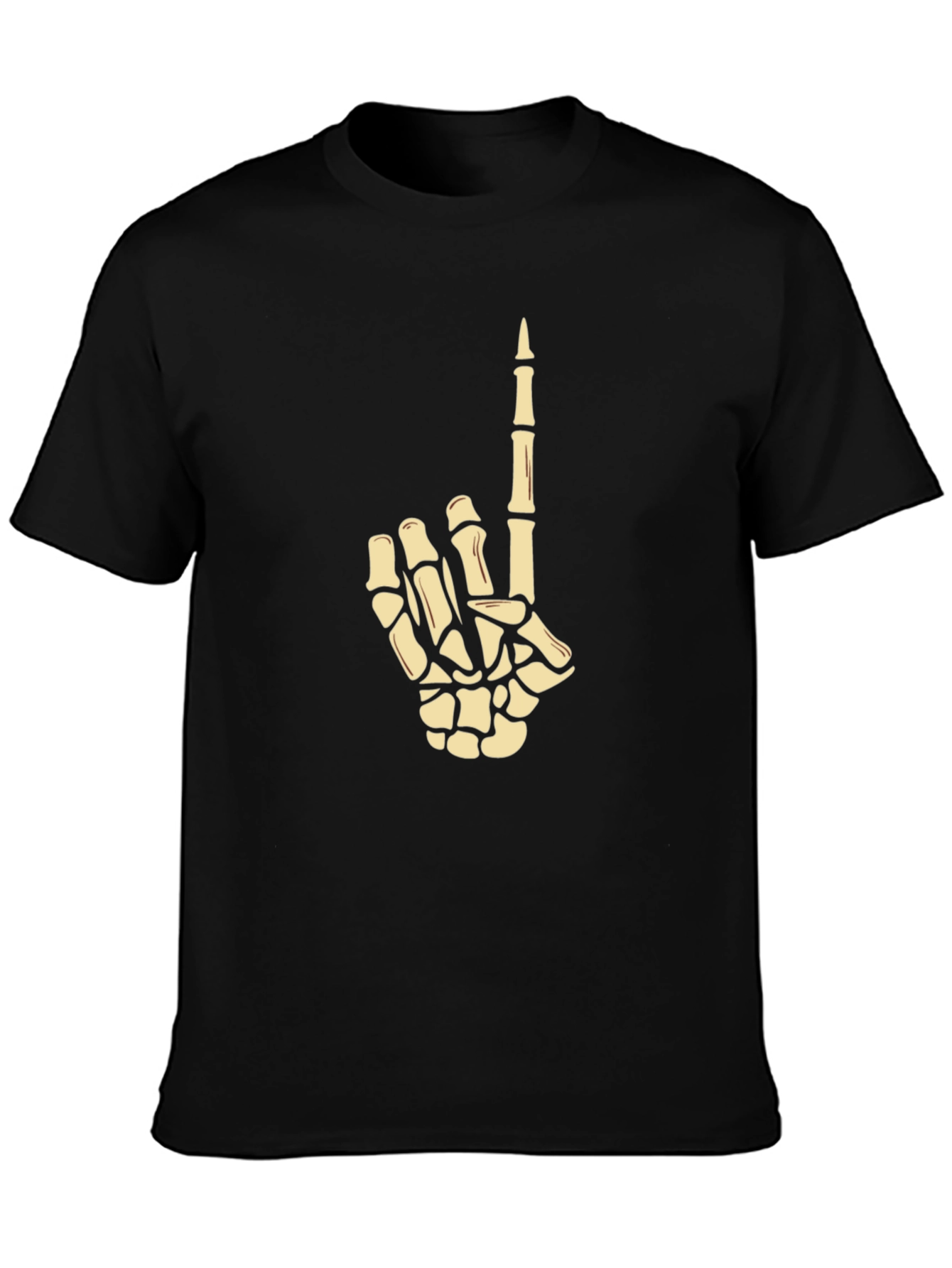 Skeleton Hand Graphic Tee - Number One Fan