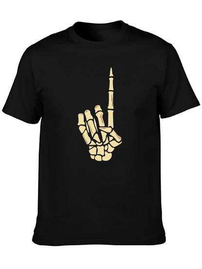 Skeleton Hand Graphic Tee - Number One Fan