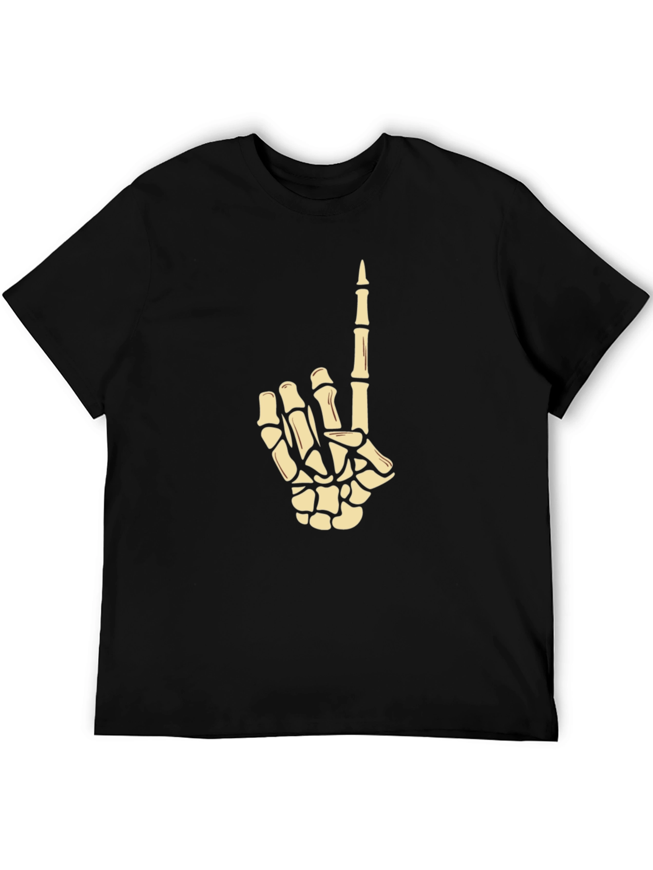 Skeleton Hand Graphic Tee - Number One Fan