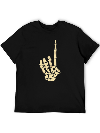 Skeleton Hand Graphic Tee - Number One Fan