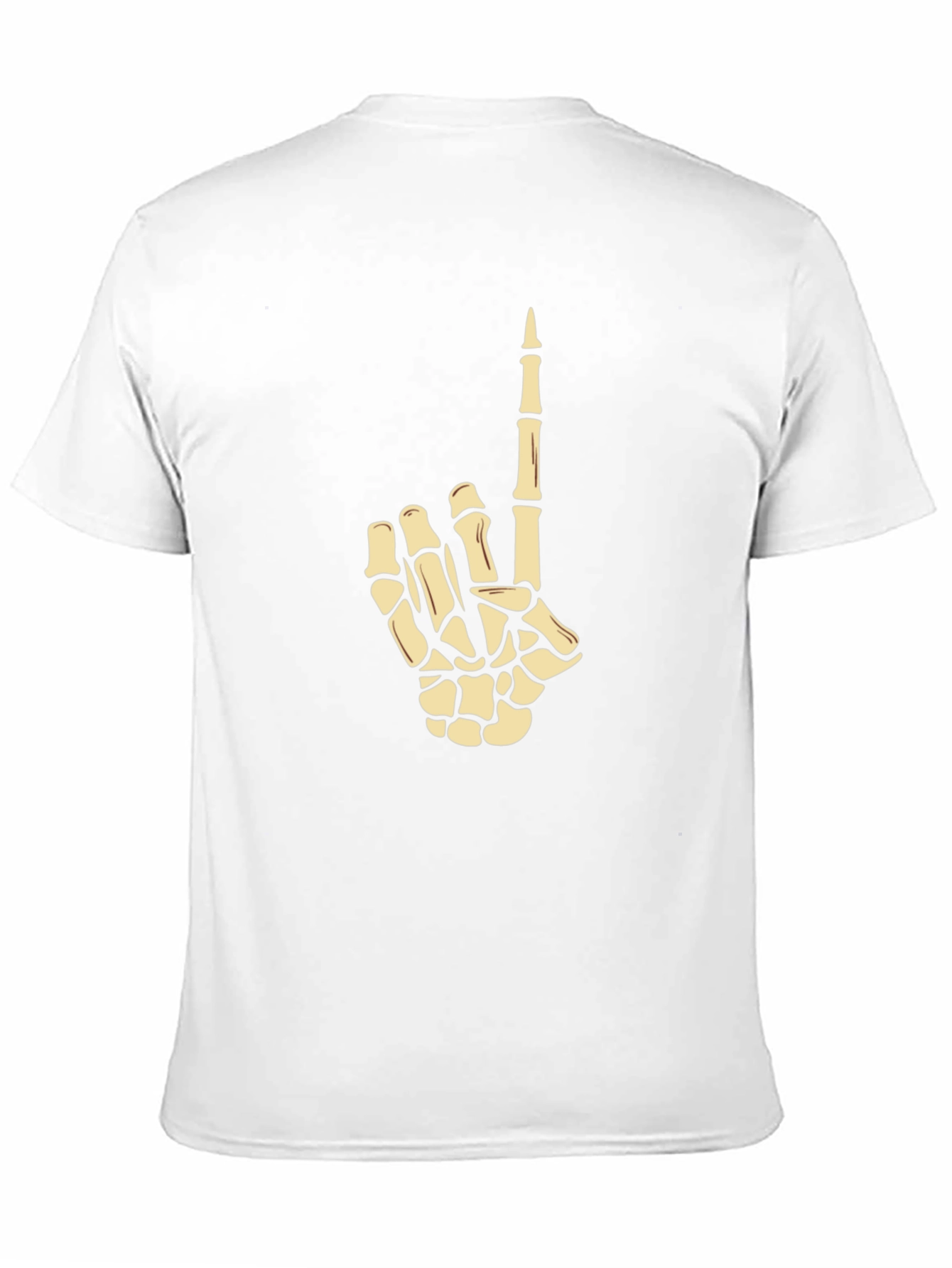 Skeleton Hand Graphic Tee - Number One Fan