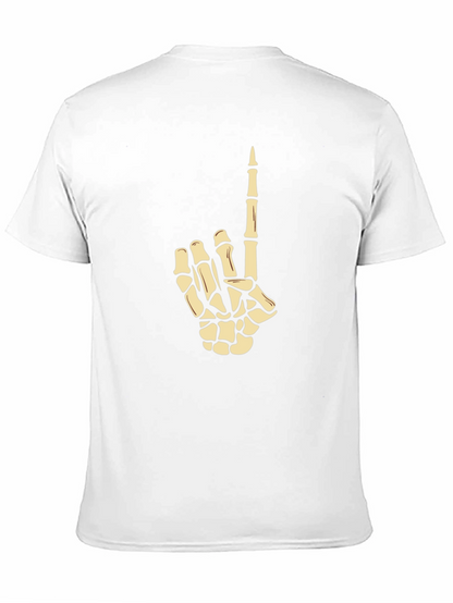 Skeleton Hand Graphic Tee - Number One Fan