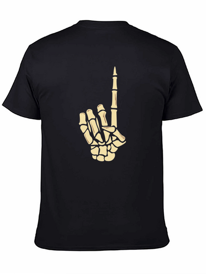 Skeleton Hand Graphic Tee - Number One Fan