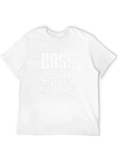 Bass is Cooler T-Shirt - Music Lover Gift