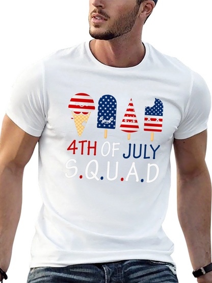 4th of July Squad Patriotic T-Shirt