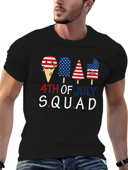 4th of July Squad Patriotic T-Shirt