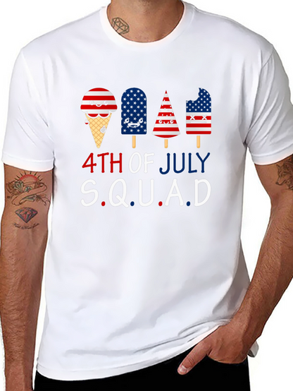 4th of July Squad Patriotic T-Shirt